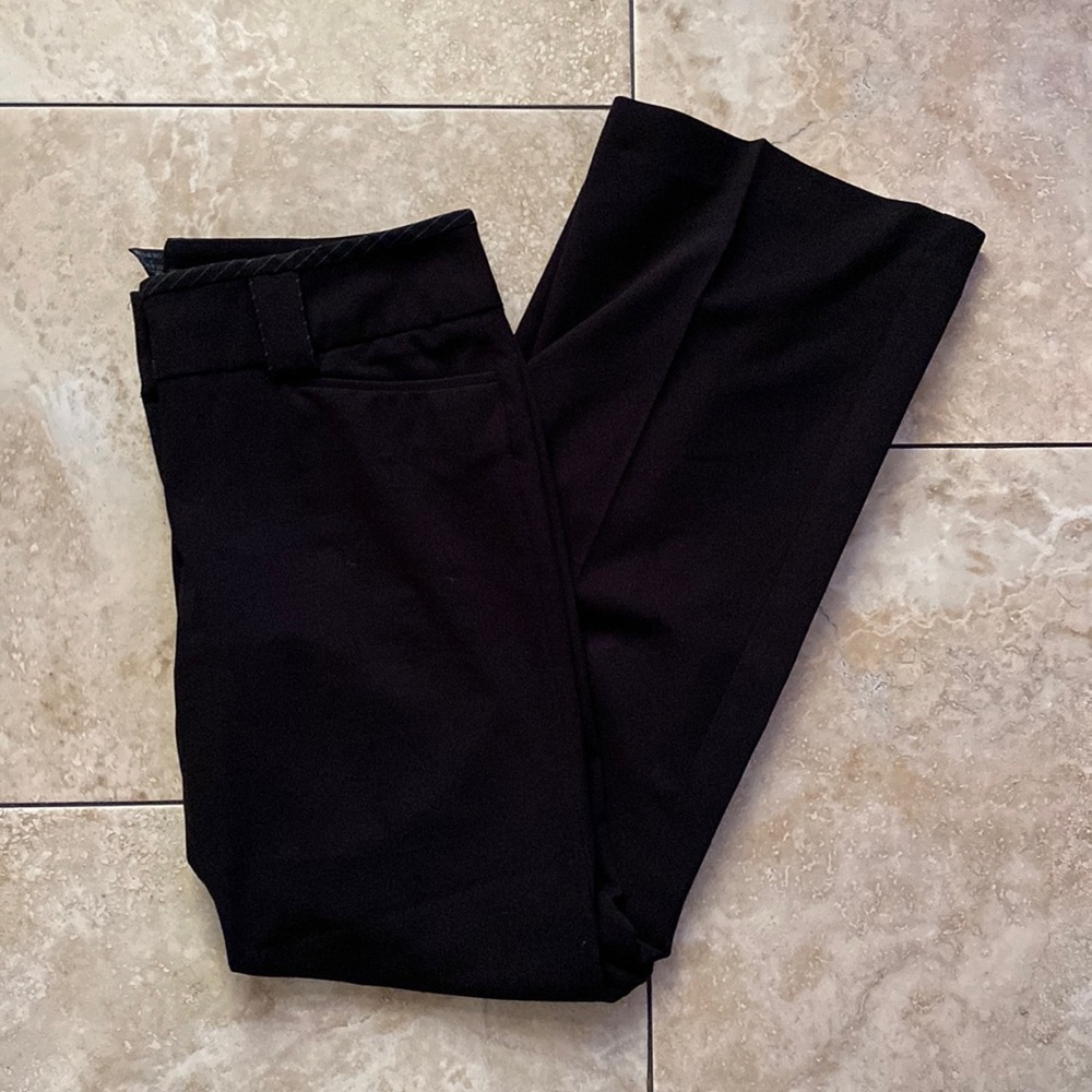 Black Stooshy Work Pants